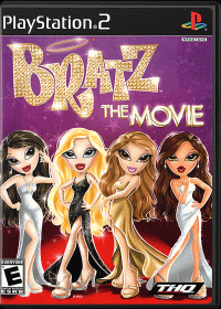 Bratz: The Movie Playstation 2 US box art